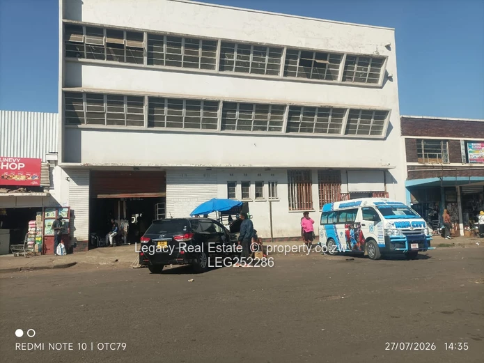Double-Storey Retail with Busy Main Road Frontage, Harare CBD (Sole Mandate)