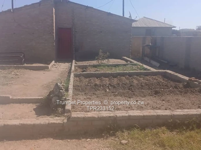 Chitungwiza 3-Bed Brick Home - Walled Yard & Veg Beds