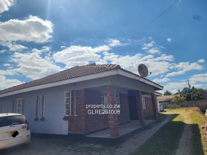 Brick 3-Bed Bungalow on 680m² Plot — Westlea, Harare West