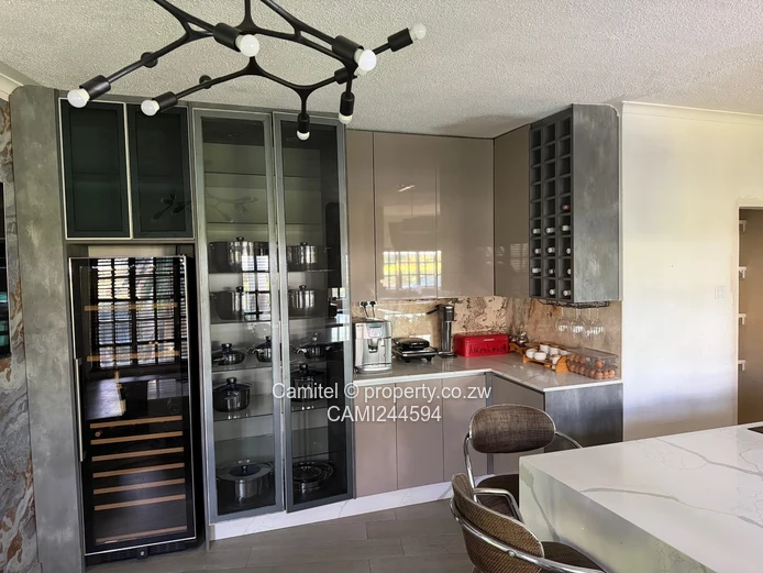 Borrowdale Brooke inside the boom 4-Bed Home with Pool, Covered Patio & Borehole (Sole Mandate)