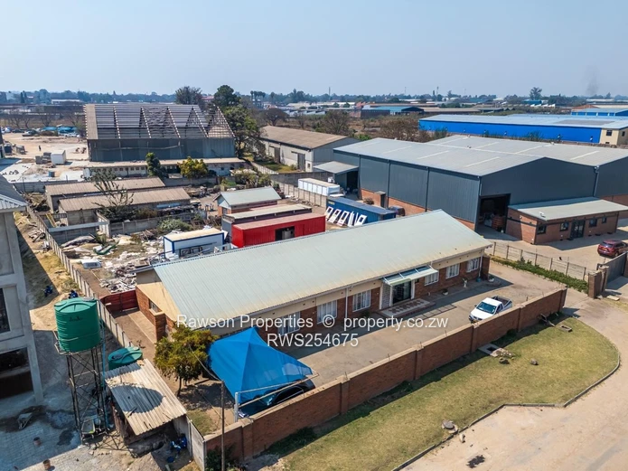 Msasa Industrial Site — 2,798m² Land, 600m² Warehouse