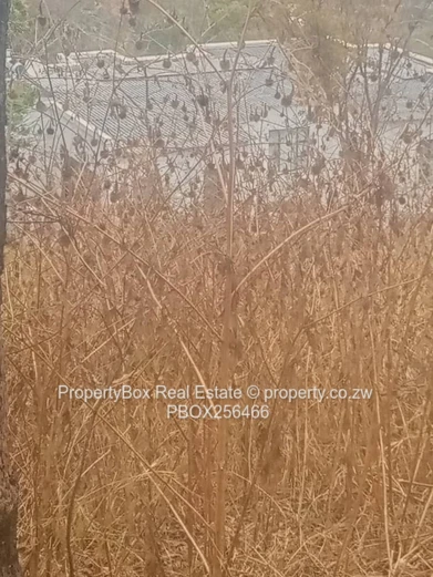 Prime Vacant Stand for Sale in Glen Lorne, Chishawasha Hills. 