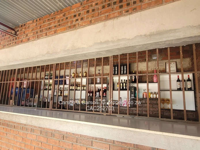 A single storey commercial building strategically lacated in the heart of Mabvuku