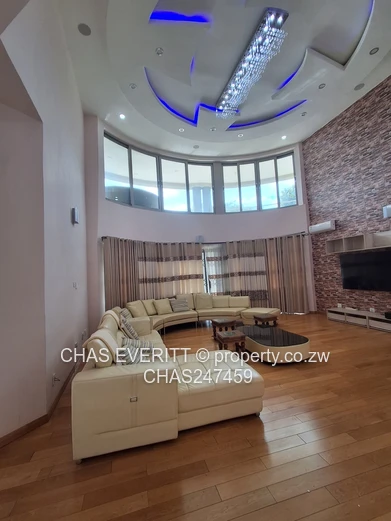 5 Bed Fully Furnished Double Storey House to Rent in Borrowdale Brooke