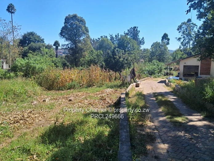 Land with cottage