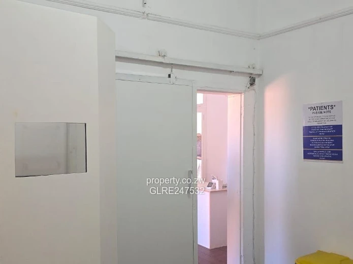 Harare CBD Office: Secure Walled Property with Paved Yard