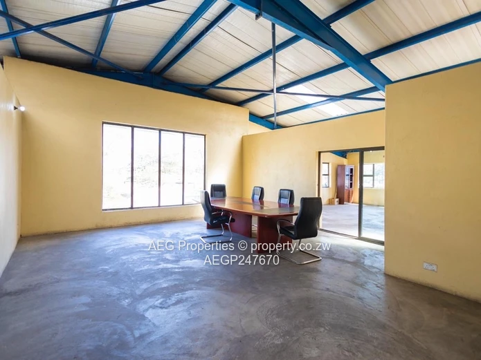 Madokero 2,400m² Warehouse/Factory — Two-storey offices, Borehole