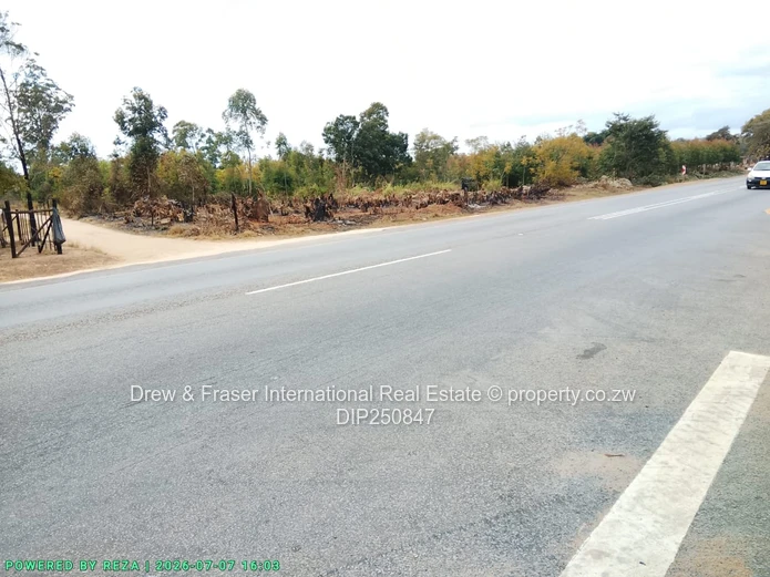 1.2ha Main Rd Commercial Site — Access Controlled, Marondera