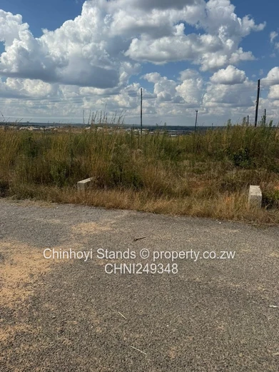 500m² Stand with Power & Road Access — Chinhoyi