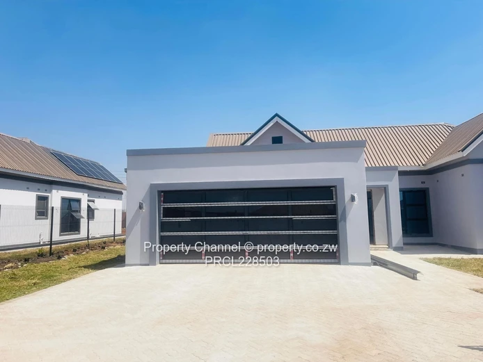Modern 4-Bedroom Home With Solar & Borehole