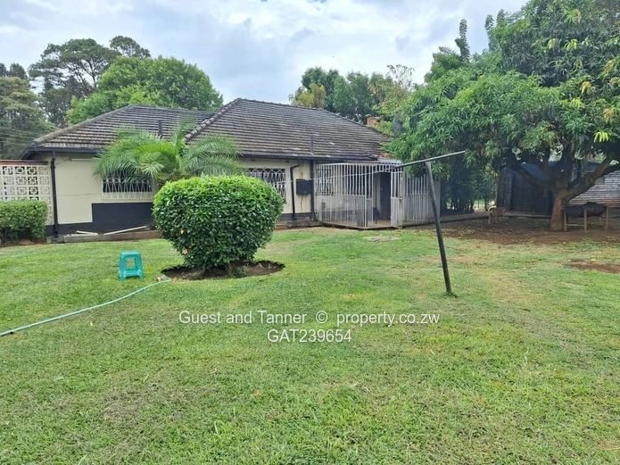 Marlborough House for Sale in Harare - 4 BR Home on 4000m2 Stand with Pool and Development Potential