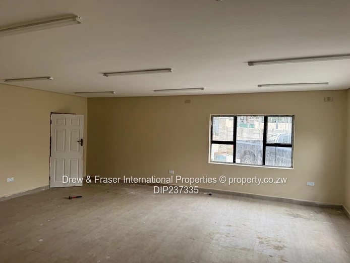 Walled Harare CBD Office with Paved Parking & Boardroom
