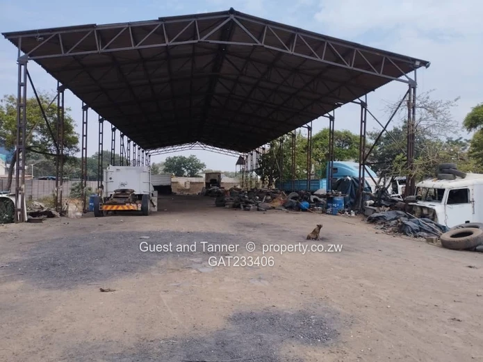 6827sqm Industrial Stand with Workshop for Sale in Tilcor Chitungwiza – Walled & Ready to Develop