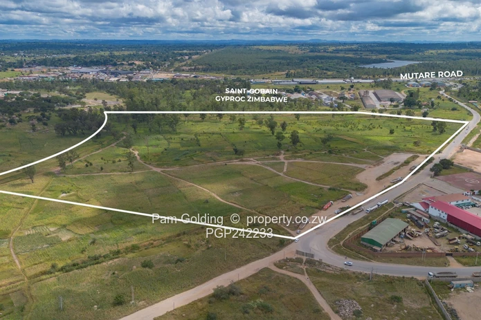 Prime Industrial Land In Msasa (Sole Mandate)