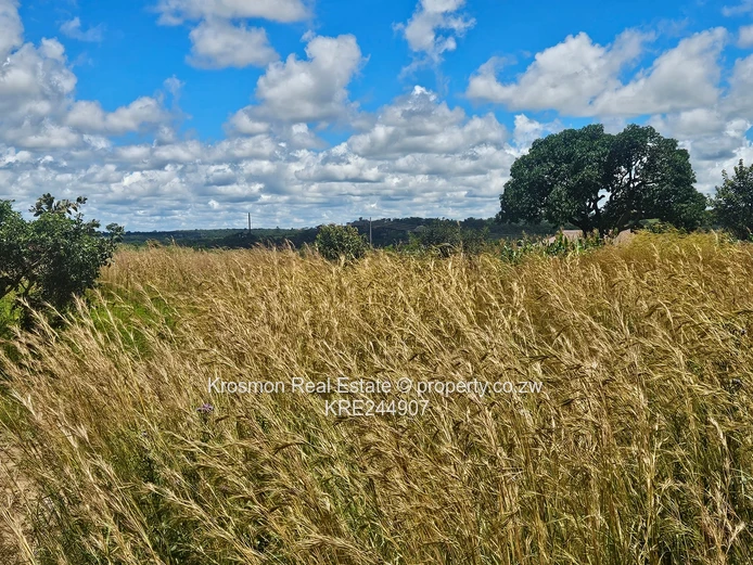 Lendy view park,Marondera 2,154m² Stand — Main Road Frontage, Subdividable