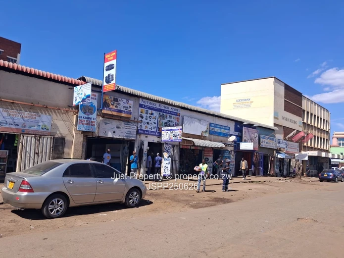 45m² Motor Parts Workshop/Warehouse on Harare CBD Main Street