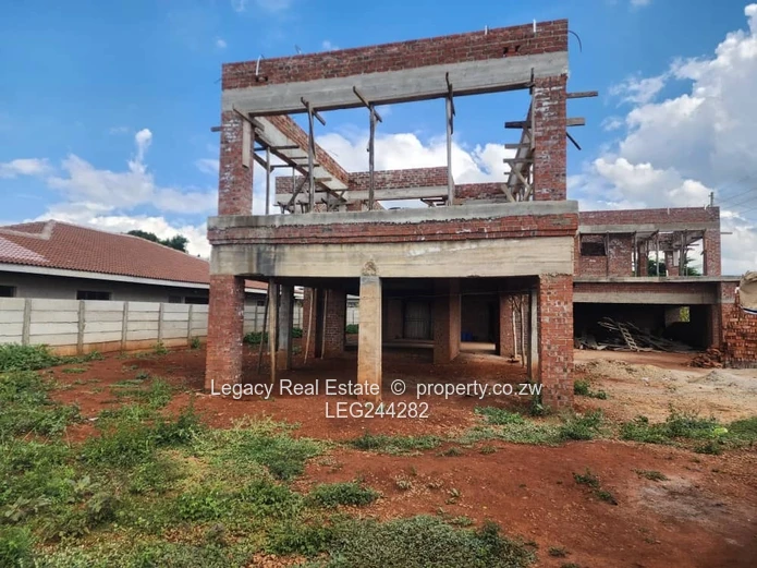Unfinished 7-Bed Double-Storey Shell with Garage, Fairview