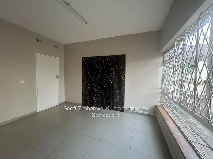 Secure 90m² Office  — Harare CBD