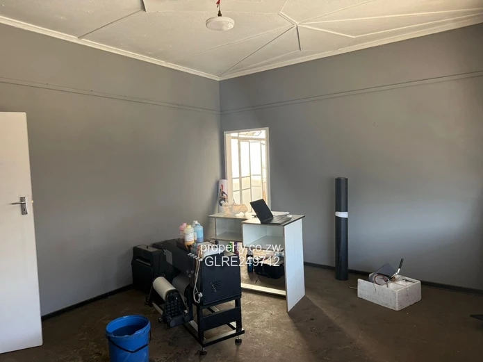 Harare CBD Office: 3 Rooms, Reception & Loading Bay