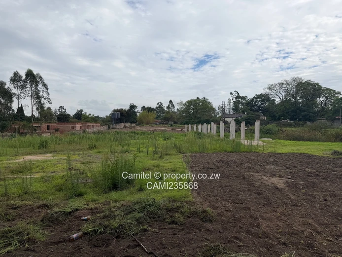 Hatfield 9000sqm with clean deed and prolific borehole 