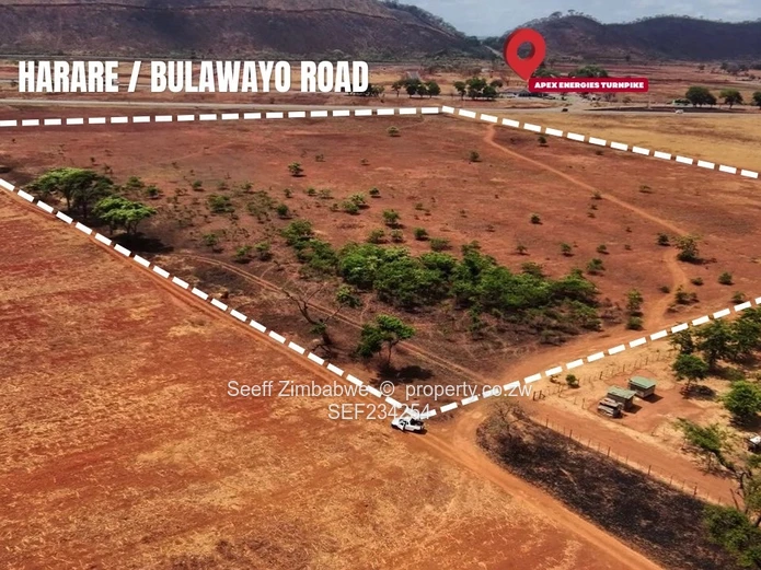  10-Hectares Kintyre Estate Plot on Harare/Bulawayo Rd (Sole Mandate)