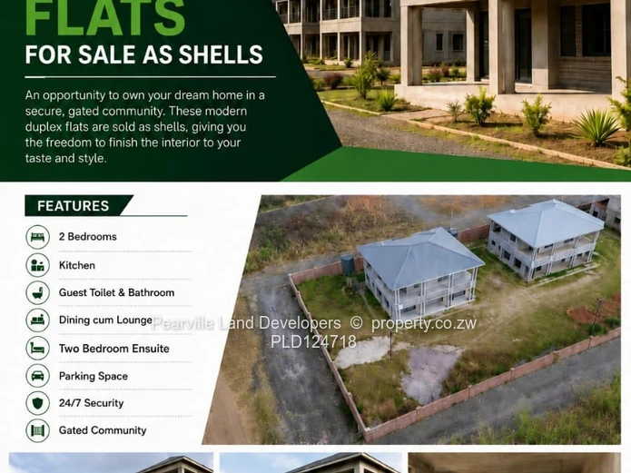 Greendale 2 bedroom cluster units. Ready for titles. Mortgage facility available
