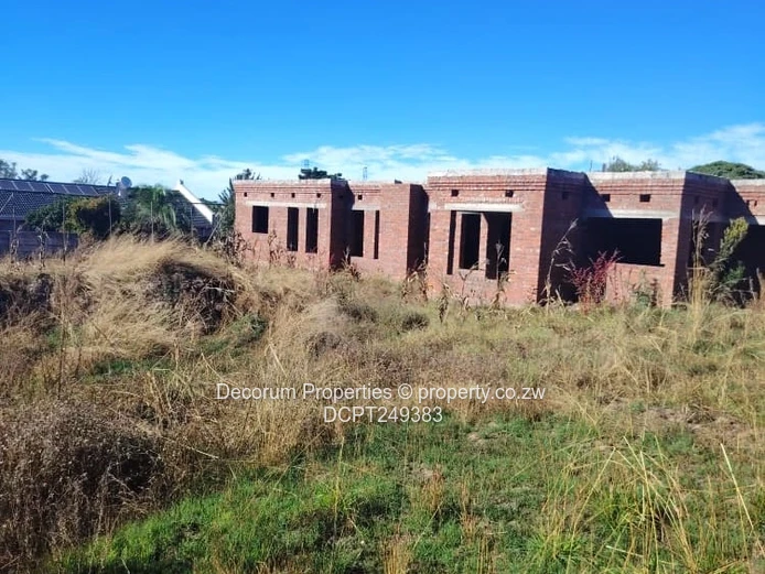 *Zimre Park – Incomplete Double Storey House For Sale*