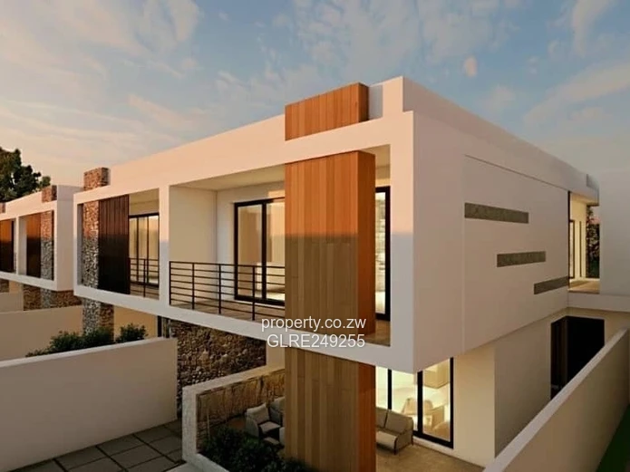 Strathaven, Harare West: Modern 3-Bed Townhouse Complex — Borehole