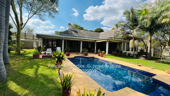 Golf course frontage home in Borrowdale Brooke golf Estate (Sole Mandate)