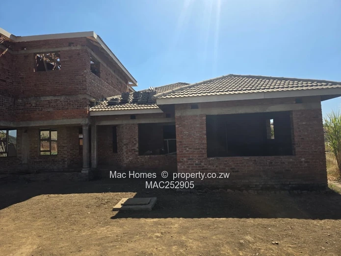 Finish To Own Taste- Incomplete Double-Storey House For Sale