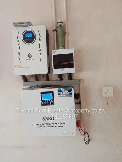4-Bed House in Fidelity, Harare South — Borehole