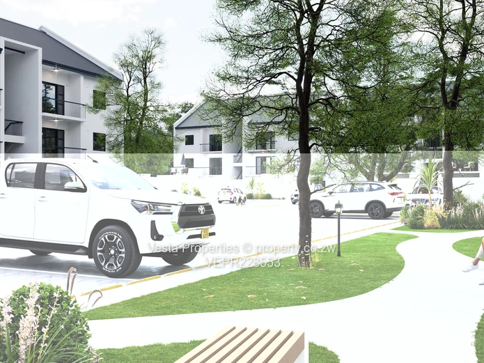 Luxury 2-Bed Apartment complex in Borrowdale