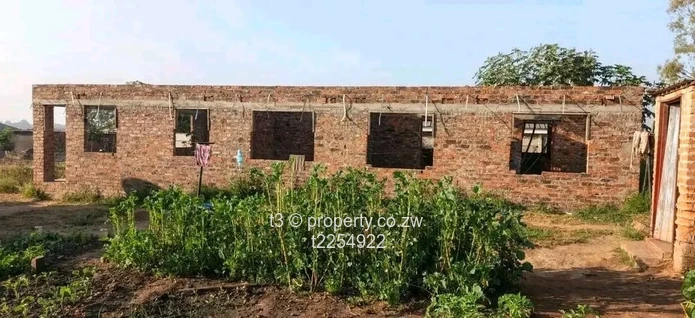 Kuwadzana Extension incomplete 4 bed house