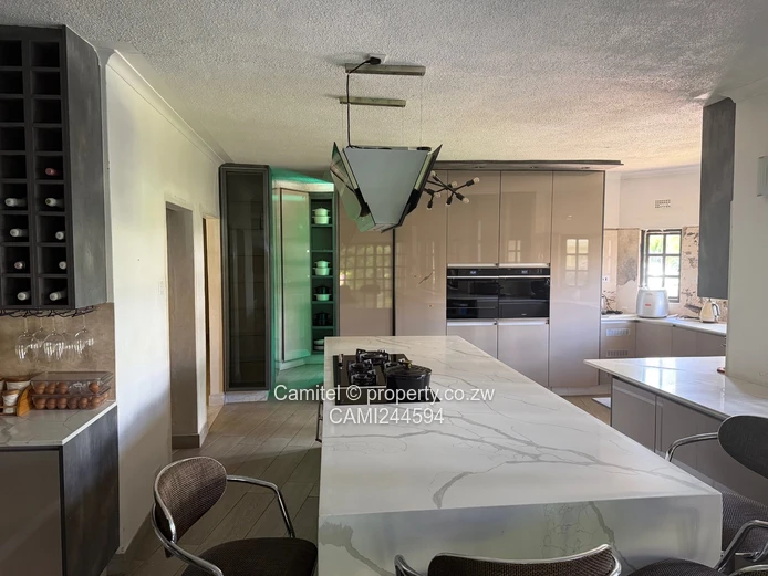 Borrowdale Brooke inside the boom 4-Bed Home with Pool, Covered Patio & Borehole (Sole Mandate)