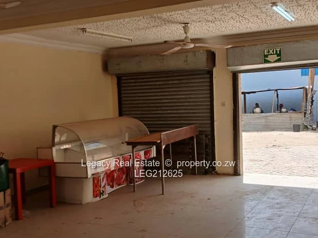 For Sale: 400m² Retail Shop in Southlea Park, Harare, with Borehole