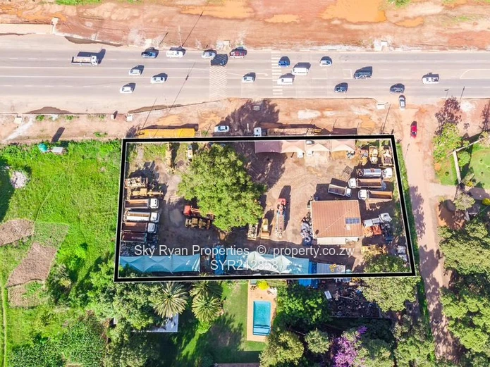 Prime Commercial Property for Sale in Greencroft with Lomagundi Rd frontage 