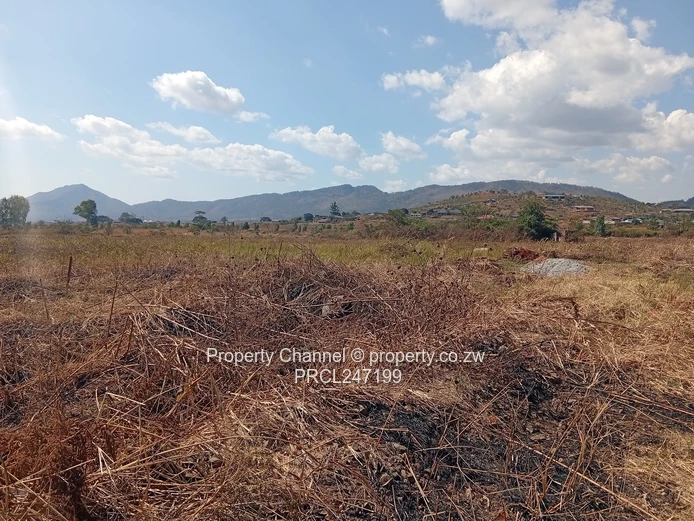Mazowe 1000m² Stand – Main Road Frontage & Hill Views