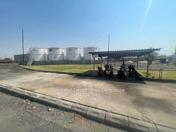 Bulawayo Donnington Fuel Depot with Executive Offices and Rail Infrastructure