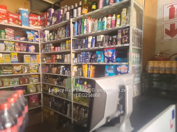 Gated Double-Storey Mufakose Shop — Cold Room & Parking