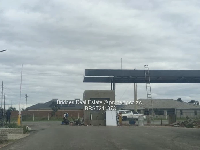 Serviced Residential Stand for Sale with Unfinished Structure