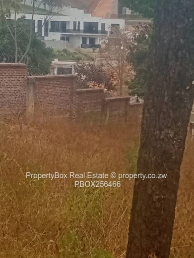 Prime Vacant Stand for Sale in Glen Lorne, Chishawasha Hills. 
