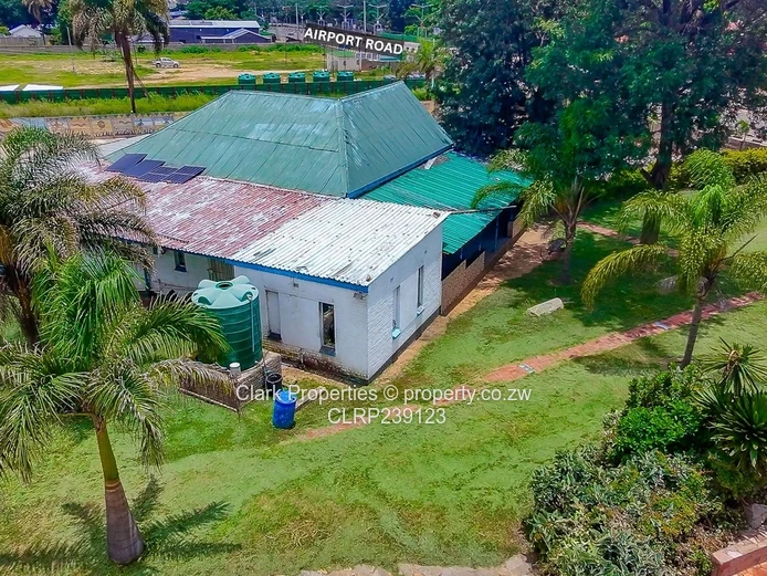 Airport Road Exposure On A Prime Corner Lot