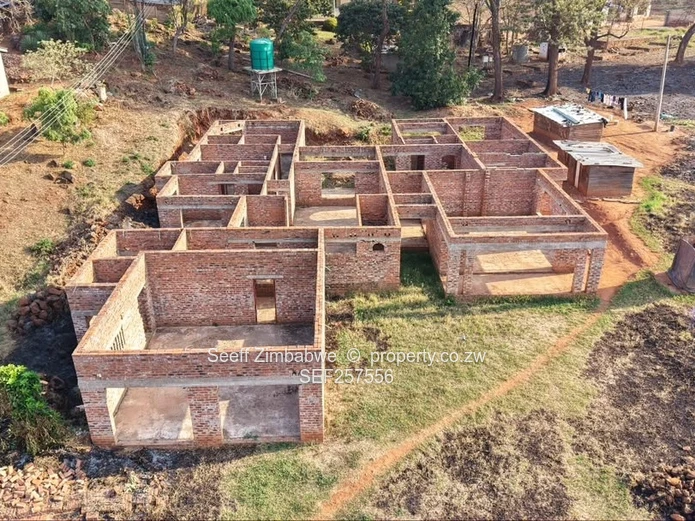 Unfinished 4 Bedroomed House For Sale (Sole Mandate)