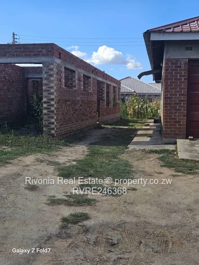Part-Built 3-Bed Brick Shell on 240m² in Fidelity