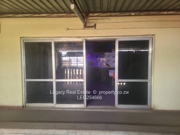 Gated Double-Storey Mufakose Shop — Cold Room & Parking