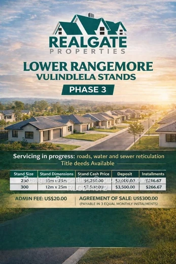 Vulindlela Stands 250Sqm And 300Sqm (Lower Rangemore) 