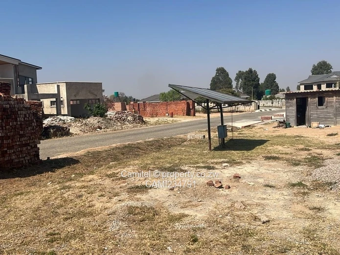 Stand with clean deed,slab for double storey,prolific borehole 