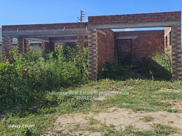 Part-Built 3-Bed Brick Shell on 240m² in Fidelity