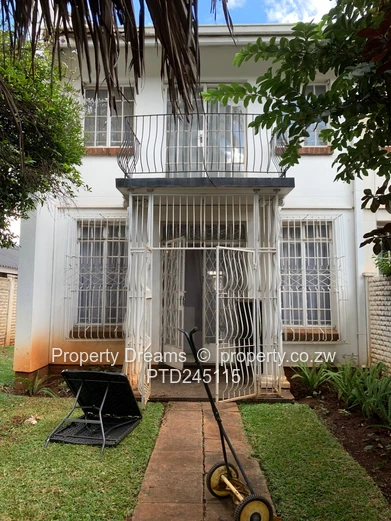 Harare CBD 2-Bed Garden Flat — Updated Kitchen & Borehole
