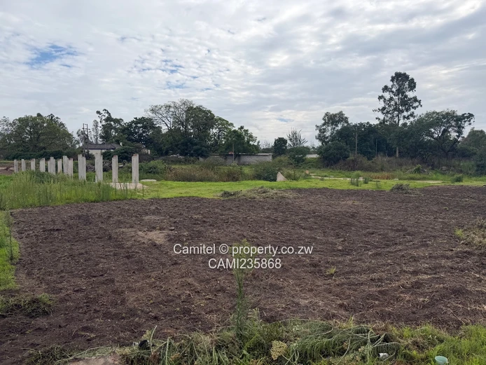 Hatfield 9000sqm with clean deed and prolific borehole 